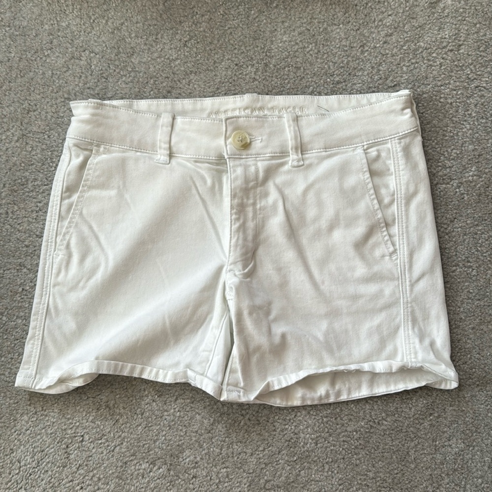 American Eagle White Shorts